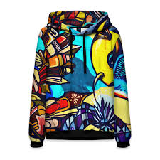 Street Art Graffiti Hoodie For Men Quantum Boutique