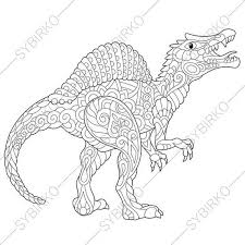 Spinosaurus Dinosaur Dino Coloring Pages Animal Coloring Etsy Coloring Pages Dinosaur Coloring Pages Cute Coloring Pages