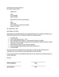 Cover Letter For Uscis Fill Out And Sign Printable Pdf Template Signnow