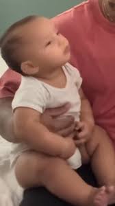 He was literally plotting 😭😂😂 #babies