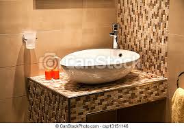 Free for commercial use no attribution required high quality images. Beautiful Modern Bathroom In Luxury New Home Beautiful Large Modern Trendy Design Bathroom With Ceramics Elements In Luxury Canstock