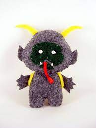 Made To Order Little Krampus Ornament Mini Doll Plush Etsy Krampus Christmas History Ornament Hooks
