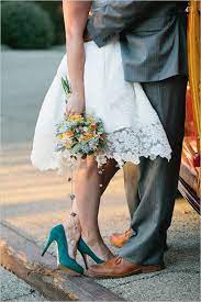 Santa Barbara Elings Park Wedding Sweet Wedding Dresses Tea Length Dresses Short Wedding Dress