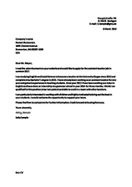 Since creating a job application from. Bewerbung Schreiben Letter Of Application With Example