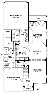 Does your family have unique needs in terms of space? Konica Narrow Lot Home Plan 087d 0310 House Plans And More