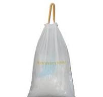 Wholesale LDPE Clear Plastic Laundry Bag With Drawstring For ...