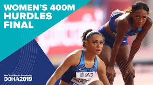 Maybe you would like to learn more about one of these? World Athletics Women S 400m Hurdles Final World Athletics Championships Doha 2019 Facebook