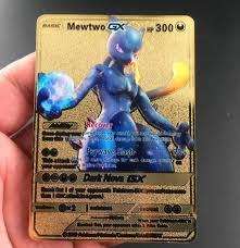 Metal Gold Shadow Mewtwo Gx Custom Pokemon Go Card Amiibo Etsy In 2020 Pokemon Cards Pokemon Card Game Pokemon Go Cards