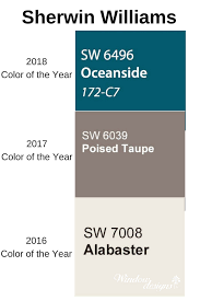 It's both modern and classic. Sherwin Williams Oceanside 2018 Color Of The Year
