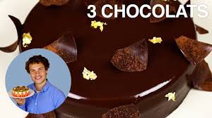 Recette De L Entremet 3 Chocolats Chocolate Recipes Desserts