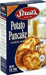 1 packet (3 oz) vegetable potato pancake mix (streit's. Streits Potato Pancake Mix 6 Oz Pack Of 12 For Sale Online Ebay