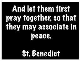 Benedict quotes pictures with friends. St Benedict Quote By Elacatholic Teachers Pay Teachers