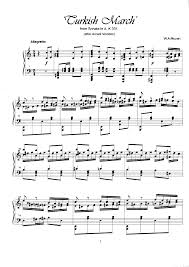 The sheet music is in either sibelius or pdf format. 2 14612209 Sheet Music Piano Mozart Volodos Turkish March Pdf Document