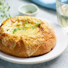 Bistro French Onion Soup Panera Ingredients French Onion Soup Bread Bowls Video Recipe In 2020 Onion Soup Recipes Bread Bowls Food Recipes