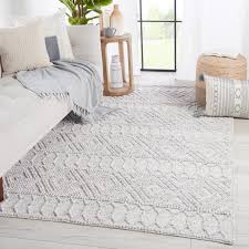 Browse our wide selection of grey and white area rugs and bring effortless style to your home with beautiful modern furniture and decor. Whyte Indoor Outdoor Trellis Light Gray White Area Rug Overstock 33659470