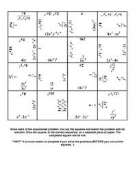 Exponent Magic Square Magic Squares Practice Sheet Square
