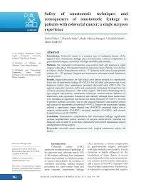 FLow left ventricular assist device patient. Pdf Safety Of Anastomotic Techniques And Consequences Of Anastomotic Leakage In Patients With Colorectal Cancer A Single Surgeon Experience