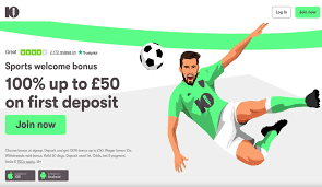 10bet Sign-Up Offer | Claim a 100% bonus up to £50 on first deposit
