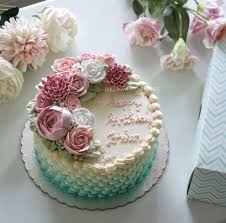 Pin By Lulu Kayla On Cupcakes Buttercream Flower Cake Buttercream Decorating Cake Recipies