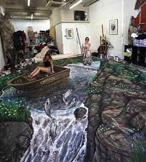 Sudah berkeramik maka hanya di dempul aja. Lukisan Gambar 3d Ini Cocok Dibuat Di Dalam Rumah Loh Ketahui Com
