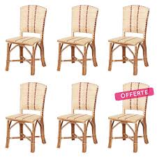 Sur cette page nous vous proposons une sélection de chalet loués à moins de 50 euros la nuit. Lot De 6 Chaises Retro Pas Cheres En Rotin Chaises Vintage Pas Cheres Soria Rotin Design