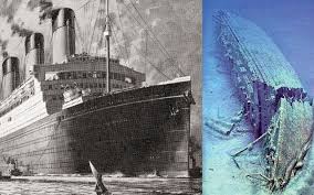 wreck of titanic's sister ship