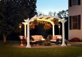 Lets you enjoy outdoor parties no matter if it rains or shines: Stunning Patio Lighting Stunning Patio Lighting Ideas