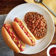If you are looking for a cheesy hot dog you can add a slice of cheese on top of the dog after placing it in the bun, then pop it in the air fryer again. Bush S Beans On Twitter A Good Side For Your Beans Today Is Some Hot Dogs