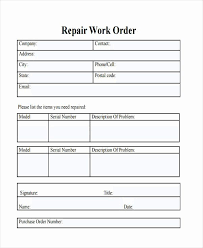 With this form, you can make note of the. Auto Repair Order Template Word Best Of 28 Work Order Templates Ai Psd Order Form Template Templates Free Download Treatment Plan Template