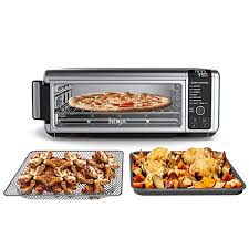 Amazon Com Ninja Foodi 8 In 1 Digital Toaster Air Fryer With Flip Away For Storage Multi Purpose Counter Top Convection Oven Toaster Oven Full Meal Recipes