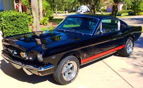 Image result for Raven Black 1965 Mustang