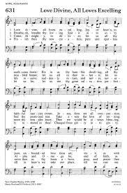 Love Divine All Loves Excelling Sheet Music Hymn Sheet Music Gospel Song Lyrics Sheet Music