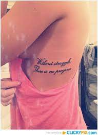 Rib tattoos are extremely popular and you can get designs from a small quote to elaborate pictures. Women Rib Tattoo Quotes Small Quotesgram