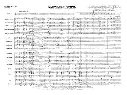 summer wind additional score arr dave w j w pepper