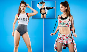 YouTube star Amanda Cerny stars in Guess fitness campaign 