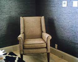 This is the finest quality natural grasscloth by one of the world's oldest and most respected manufacturers. Phillip Jeffries Grasscloth In Denim Blue The Wallpaper Lady S Blog
