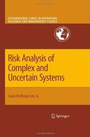 Risk Analysis Of Complex And Uncertain Systems International Series In Operations Research Management Science By Louis Risk Analysis Science Books Analysis