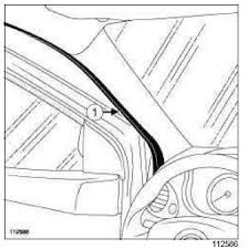 Windscreen pillars represent a challenge for vehicle designers as they want to increase the thickness of the pillar to provide greater safety. Renault Clio Windscreen Pillar Trim Removal Refitting Body Internal Trim