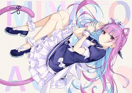 ホロライブプロダクション) is a virtual youtuber (vtuber) talent agency owned by japanese tech entertainment company cover corporation. Hololive Tokoyami Towa Purple Hair Ass Tail Twintails Hat Horns Hd Wallpaper Wallpaperbetter