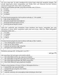 Check spelling or type a new query. Dalam Bentuk Pengamalan Dan Keyakinan Terhadap Al Basir Adalah Brainly Co Id
