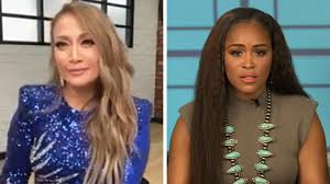 Elaine welteroth and her hairstylist complained to hr over sharon osbourne's recent exchange with sheryl underwood. The Talk Amanda Kloots And Elaine Welteroth Announced As New Co Hosts Entertainment Tonight