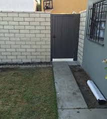 How big is a slump stone concrete block? Long Beach Freestanding Wall Pacificland Constructors