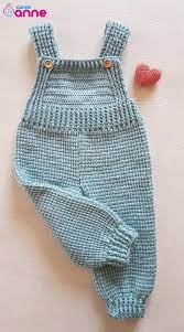 Bebek Tulumu Yapilisi Tig Ve Tunus Isi Baby Knitting Patterns Bebek Tulumu Bebek