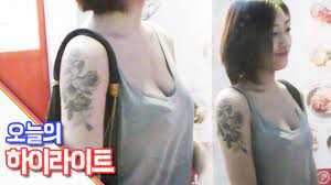 가로수길에서 만난 글래머(glamour) 장미 문신(tattoo)녀 [oh Hot] - KoonTV - YouTube