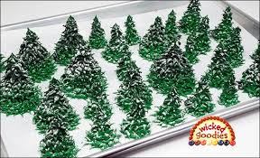Piped Royal Icing Fir Trees Christmas Gingerbread House Gingerbread House Parties Gingerbread House Decorations