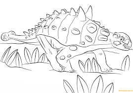 If you're fans of dinosaur, you're surely enjoy to color our jurassic world coloring pictures. Jurassic Park Euoplocephalus Coloring Pages Dinosaurs Coloring Pages Coloring Pages For Kids And Adults
