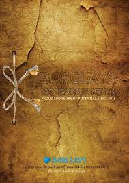 Profit after tax from discontinuing. Barclays Bank Of Kenya Limited Absa Ke 2015 Annual Report Africanfinancials