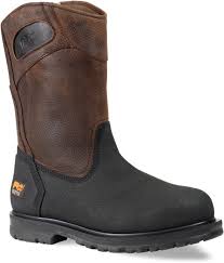 053522210 Timberland Pro Men S Powerwelt Safety Boots Brown Timberland Pro Boots Steel Toe Work Boots Steel Toe Boots