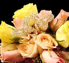 32 fall wedding bouquets perfect for an autumn wedding if purple is what you've decided on, you're in luck: Butterflies On Their Wedding Orange Yellow Jewellery Silver Lights Sparkle Hd Wallpaper Peakpx