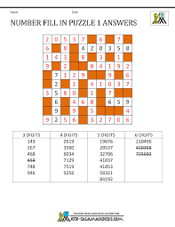 This new kind of holiday brainteaser takes a little extra thinking to solve, putting your mind to the test in a way that other kinds of puzzles don't. Number Fill In Puzzles